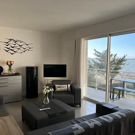 L'ocean Vue Bassin 1ere Ligne Pereire Vue Apartment Arcachon
