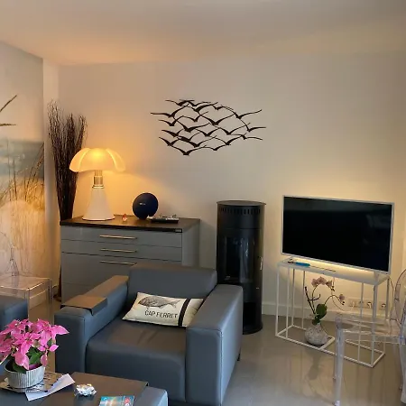 Apartment L'ocean Vue Bassin 1ere Ligne Pereire Vue Arcachon