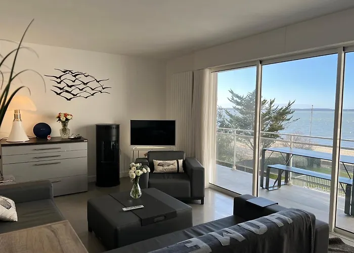 L'ocean Vue Bassin 1ere Ligne Pereire Vue Apartment Arcachon